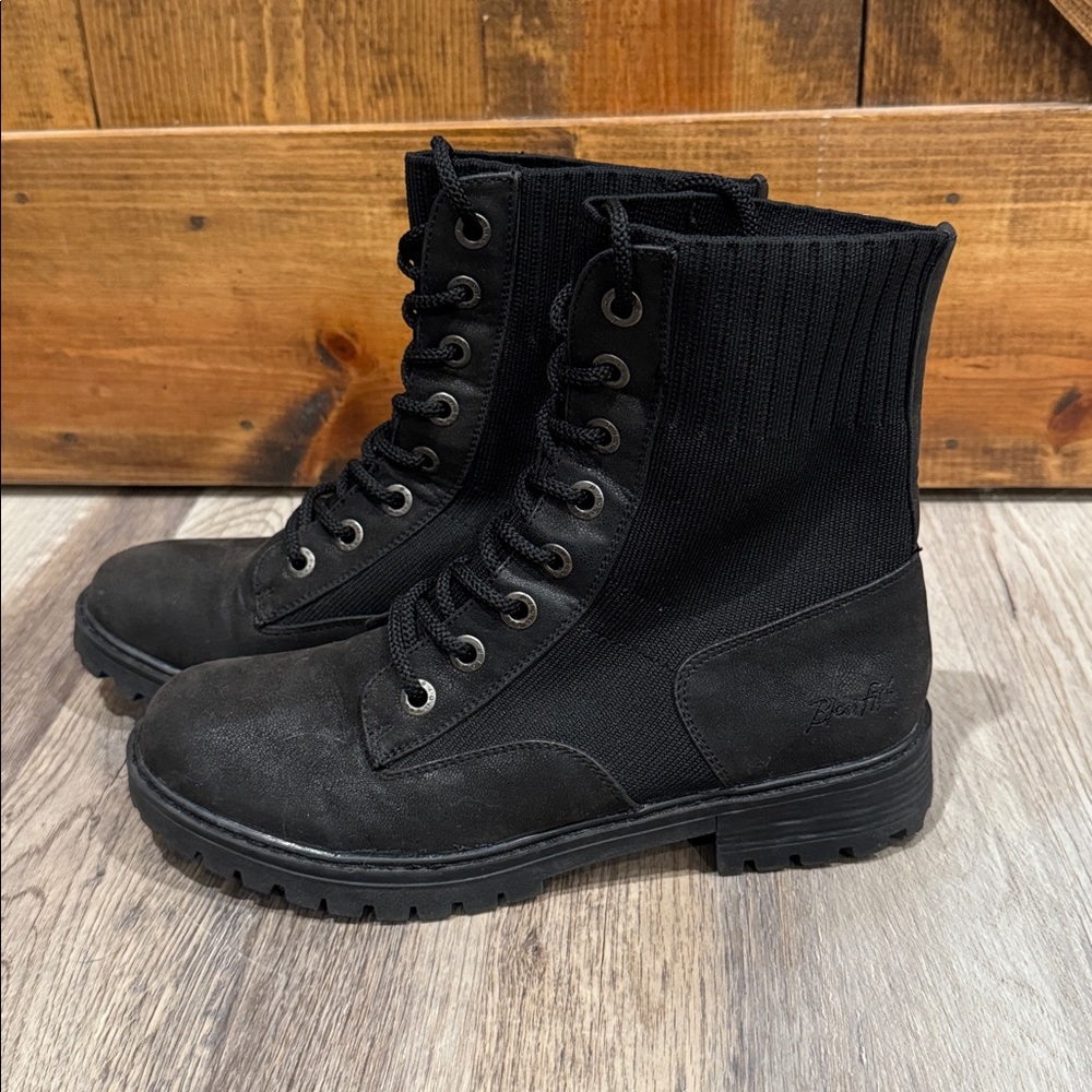 Blowfish black combat boots Size 8.5